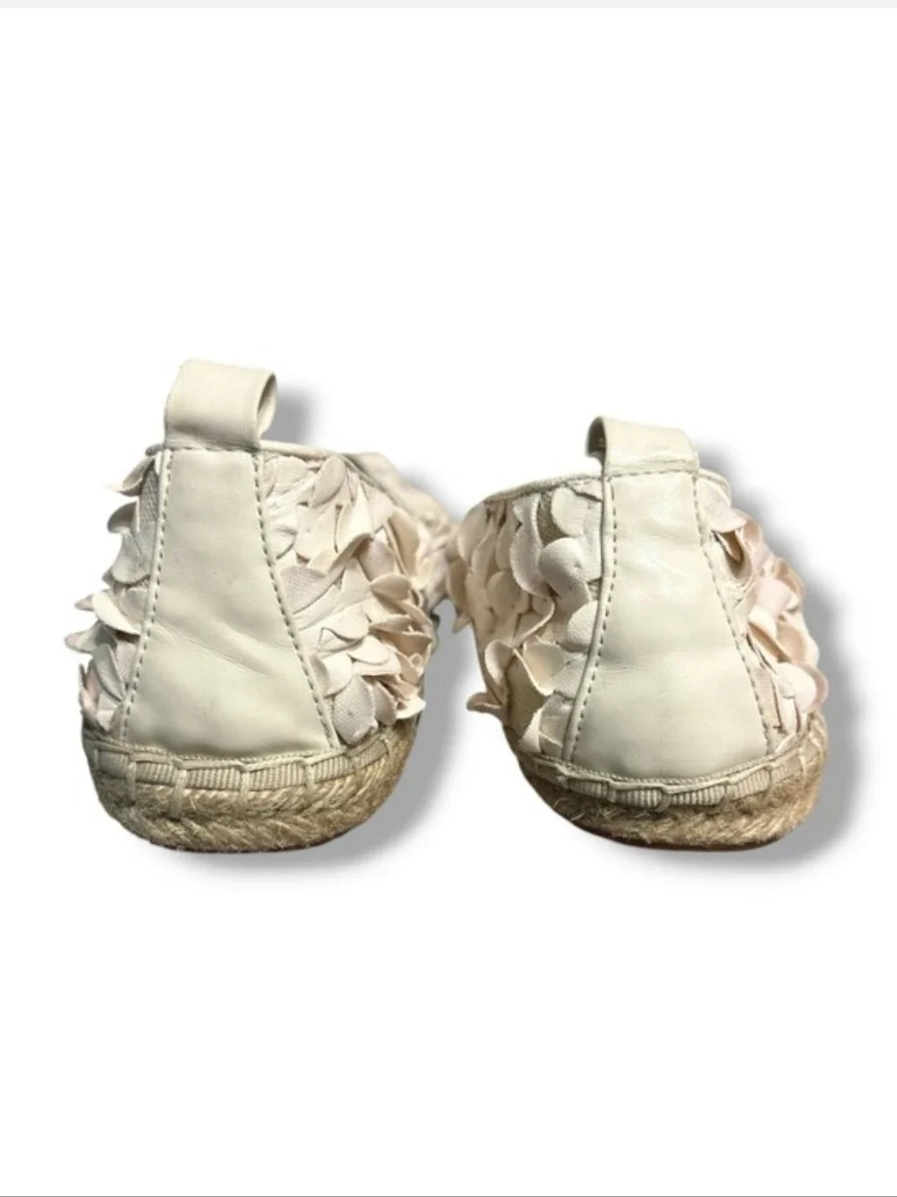 AVEC LES FILLES Gisella Blush Pink Espadrilles Flats Size 10